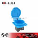 KEDU Hot Sale Waterproof Danish Socket 16A 250V IP54 thumbnail-1