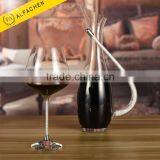 Trending Products Slanted Water Jug Glass Decanter with Handle