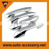 Plastic chrome car door handle cover for toyota corolla 2014 2015 accessories