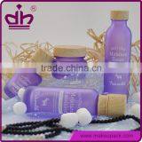 Personal Care Purple Glass Bottles Cosmetic Packaging