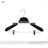 rubber coated black plastic hanger coat hanger clothes hanger