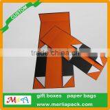 Whiskey Shop Gift Boxes Orange Black Color Vodka 2 Bottles Whisky Expert 70 cl Boxes thumbnail-2