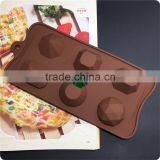 CTBED-224 Cholocate Mold 6 Even Jewel Safe Silicone Cake Mould Not Dyeing Not Fade Silicone Break Apart Chocolate Bar Mold thumbnail-1