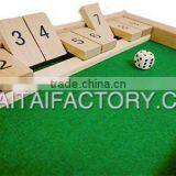 Quality Wood Shut the Box Game thumbnail-2