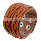 New Style Leather Bracelet With Good Quality and Low Price thumbnail-3