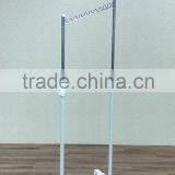 White Portable Single Pole Garment Rack thumbnail-1