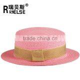 girl ladies hat floppy dicer100% paper straw hat to decorate