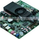 Hot selling Intel 3217U/1.80G specification pc motherboard POS mainboard car pc board support WIFI/3G module