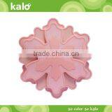 Summer Flower shape silicone Coaster