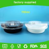 Disposable plastic take away food containers microwavable food container