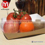 Wholesale Disposable Paper New Catering Food Tray thumbnail-1