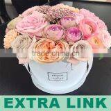 China Supplier Trade Assurance Cylinder Shaped Paper Flower Box