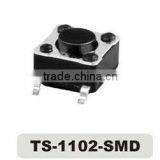 6x6 Smd Tact Switch Ts-1102-smd thumbnail-1