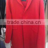 Red 2 Side Wool Coat