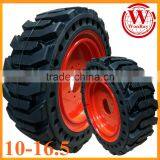 Flat Proof 31x10x20 31x6x10 Skid Steer Tire 10-16.5 Rim 8.25x16.5 thumbnail-1