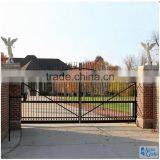 Custom Height and Colors Iron Pipe Gate Design Without Welding