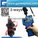 2-Way Industrial Rotation 3Meter 3M Borescope Endoscope Snake Scope 5.5mm Diameter Video <b>Inspection</b> Camera + 6x <b>Magnification</b>