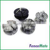 Vineyard Trellis Galvanized Steel Round Styled Wheel Aluminum or Plastic Wire Tensioner thumbnail-1