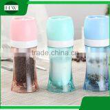 Multipurpose Plastic Manual Spice Bottle Jar Pepper Grinder Grater Mill thumbnail-2