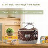 Greenwell 3 Lunch Tote Bag Travel School Lunch Bags Grocery Bags With Zipper for Men Women Kids. thumbnail-3