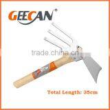 Garden Hoe and Rake With Wood Handle Hoe thumbnail-3