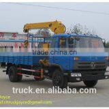 5-10tons Knuckle Crane, Truck With Hiab, Lorry Crane thumbnail-1