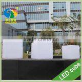 RGB Color Changing LED Cube Chairs Light Cube Seat thumbnail-1