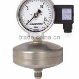 Capsule Pressure Gauges With Electrical Output Signal Stainless Steel, Solid-front Case, High Overpressure Safety Types PGT63HP thumbnail-1