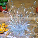 Hand Made Antique Glass Crystal Fruit Bowl thumbnail-4