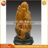 Precious Natural Shanshui Dark Color Jade thumbnail-2