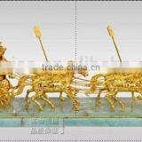 Antique Carved Ornate Bronze Rococo Style Table Clock, Elegant Marble Base Table Clock thumbnail-6