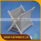 Wood Fabric Magazine Rack Book Stand thumbnail-5