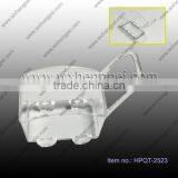 Cleverish Portable Cute Transparent Cart Plastic Storage Jewelry Wedding Box Kit thumbnail-1