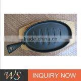 WS-FP16 Oval Frying Pan/fajita Pan thumbnail-1