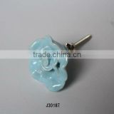 Blue Flower ceramic drawer Knobs available in other colour and patterns