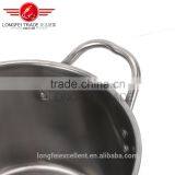 Factory Stocked Wholesale Stainless Steel Soup Boilling Pot Set/cooking Pot Set thumbnail-6
