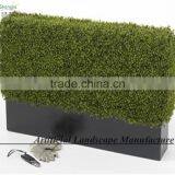 SAS016014 Artificial Hedge Panel UV Protect PE Boxwood Mat thumbnail-2