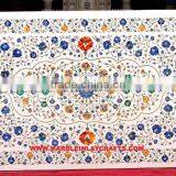 Intricately Designed Marble Stone Inlay Table thumbnail-1