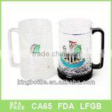 Freeze Drinking Beer Mug With Handle thumbnail-1