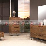 Affordable Best Price Modern Bedroom Furniture, King Size Leather Bed thumbnail-3