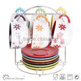 2016 Wholesale Cute Cup&saucer Stoneware Cute Cup and Saucer thumbnail-6