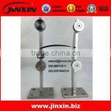 JINXIN Custom 316 Stainless Steel Spigots Glass Railing / Glass Fencing Australia Clamp thumbnail-1
