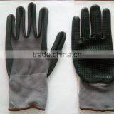 15G Nylon With Nitrile Coated Safety Work Gloves