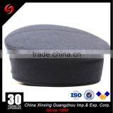 Hand Made 100% Cotton Navy Military Uniform Officer Peaked Caps thumbnail-3