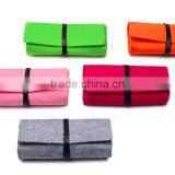 Hot sale fashion felt custom sunglass case, wholesale fashion soft felt sunglass box