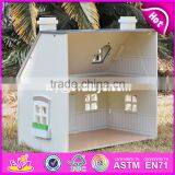 2017 New Design Children Solid Wood Victorian Dolls House W06A236 thumbnail-5