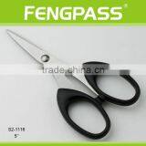 S2-1116 5" 2CR13 Stainless Steel ABS Plastic Handle Office Scissors / Stationery Scissors thumbnail-1
