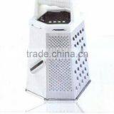 Stainless Steel Vegetable Peeler Good Grip 6 Sides 9 Inch Vegetable Grater