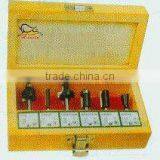 Tungsten Carbide Tipped Router Bit for Wood--6pcs Kit Packing(0821)- Carol thumbnail-1