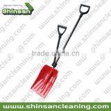 2015 Plastic snow shovel with two handles/double handle snow shovel/plastic snow shovel